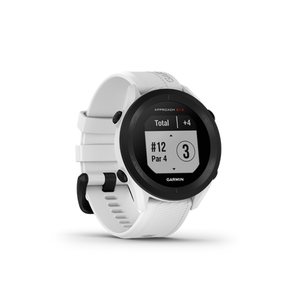 Garmin Approach S12, White, Golf GPS Smartwatch & Rangefinder (010-02472-02)