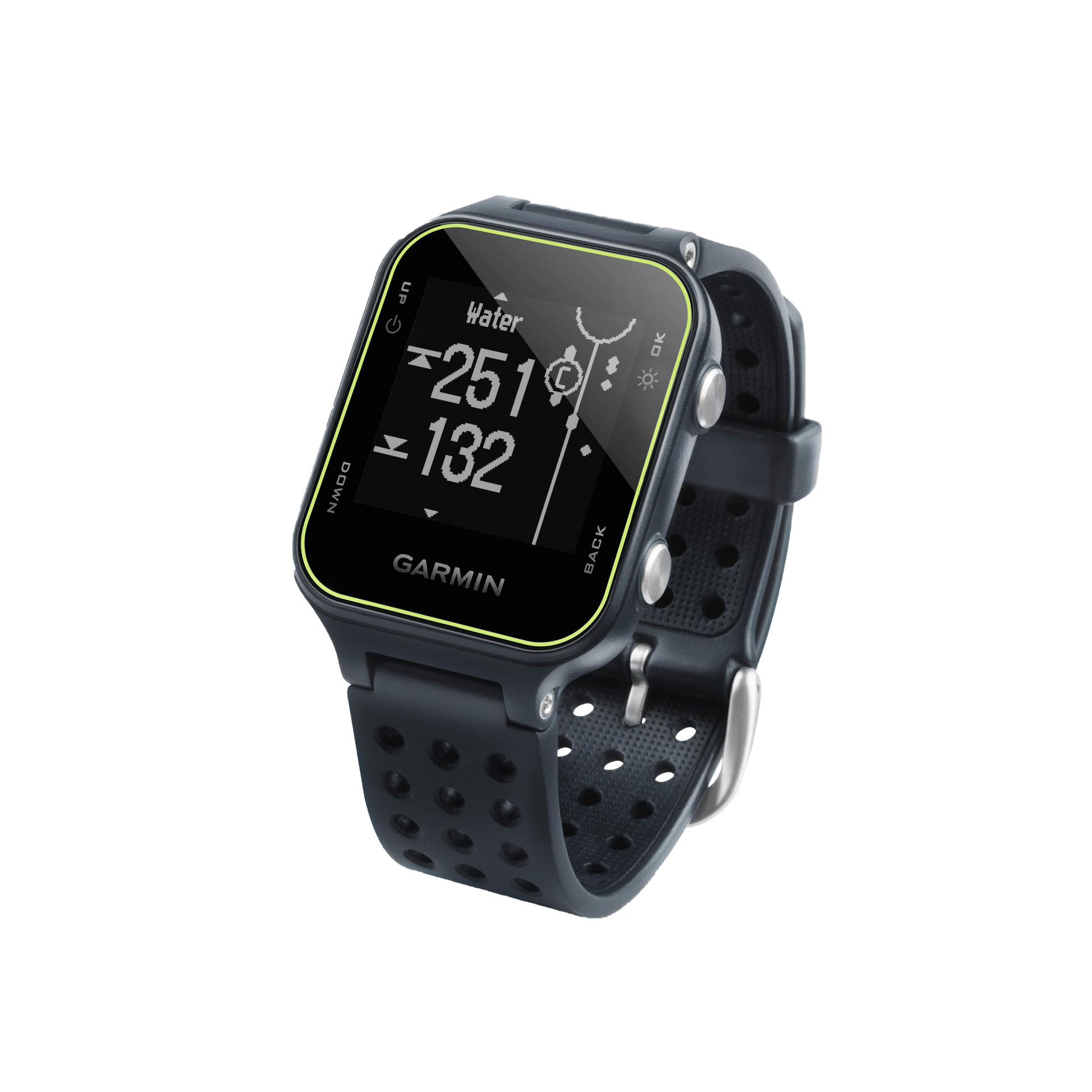 Garmin Approach S20, Slate, Golf GPS Smartwatch & Rangefinder (Garmin Certified Refurbished)