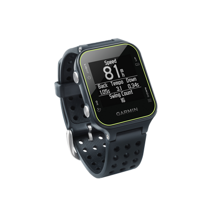 Garmin Approach S20, Slate, Golf GPS Smartwatch & Rangefinder (Garmin Certified Refurbished)