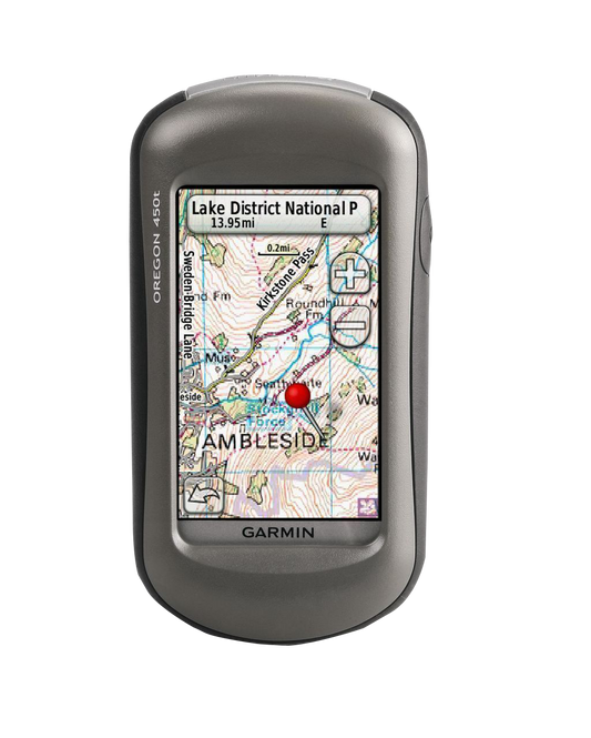 Garmin Oregon 450t, Handheld Touchscreen Outdoor/Trail GPS with TOPO Maps (Garmin Certified Refurbished) by Garmin