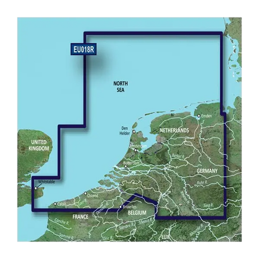 Garmin Benelux Charts BlueChart g3 Vision | VEU018R | microSD/SD (010-C0775-00) by Garmin