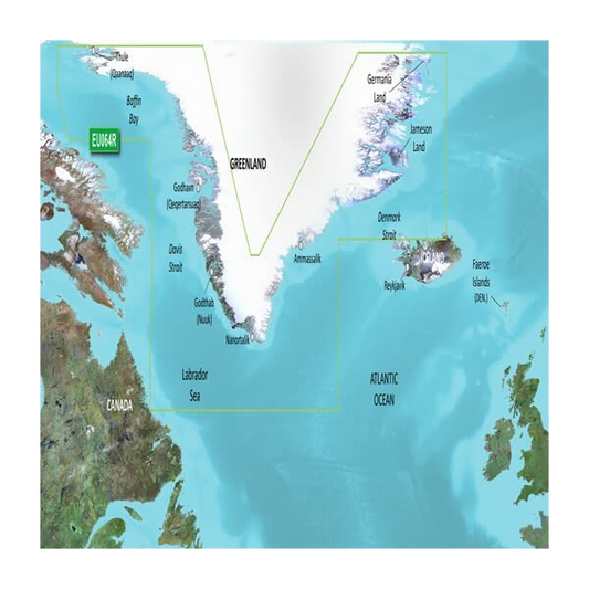 Garmin Greenland Charts BlueChart g3 Vision | VEU064R | microSD/SD by Garmin