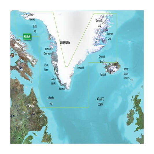 Garmin Greenland Charts BlueChart g3 | HXEU064R | microSD/SD by Garmin