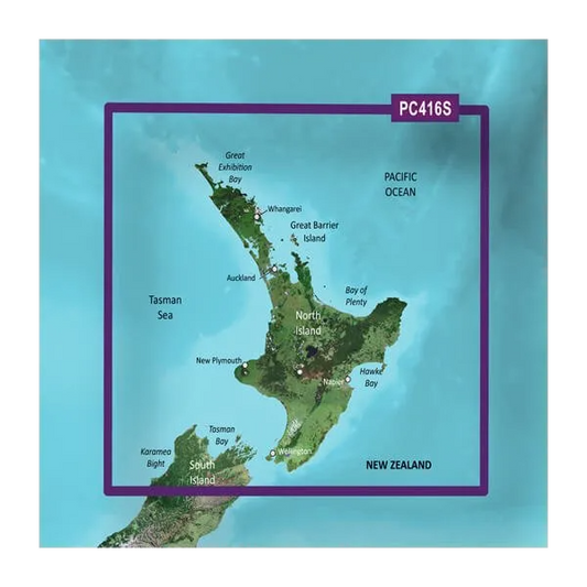 Garmin New Zealand, North Coastal Charts BlueChart g3 Vision | VPC416S | microSD/SD by Garmin