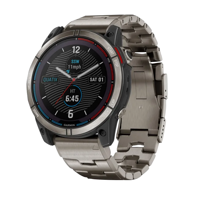 Garmin Quatix 7X Solar, Marine GPS Smartwatch with Solar Charging (Garmin Certified Refurbished)