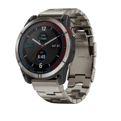 Garmin Quatix 7X Solar, Marine GPS Smartwatch with Solar Charging (Garmin Certified Refurbished)