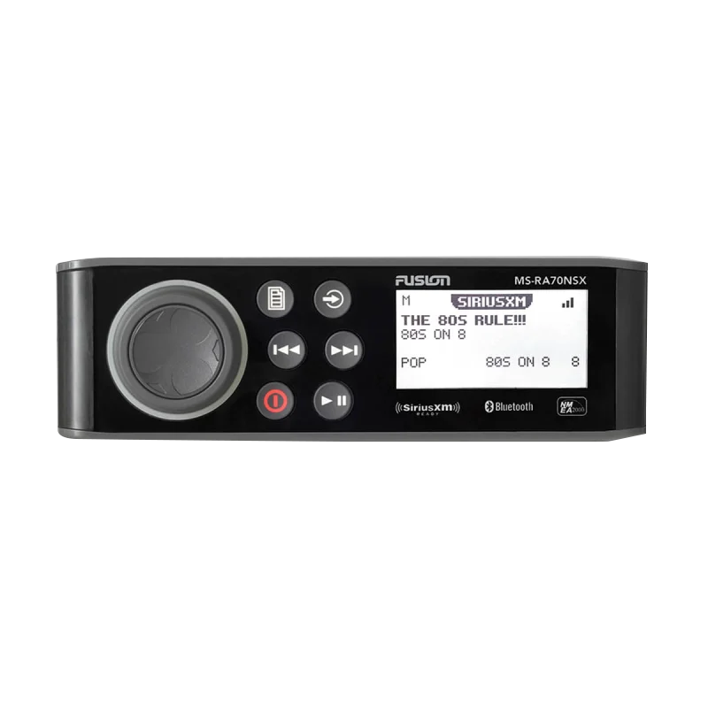 Garmin Fusion RA70 Series Marine Stereos MS-RA70NSX Marine Stereo with NMEA 2000 and SiriusXM-Ready (010-01516-30)