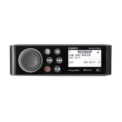 Garmin Fusion RA70 Series Marine Stereos MS-RA70NSX Marine Stereo with NMEA 2000 and SiriusXM-Ready (010-01516-30)
