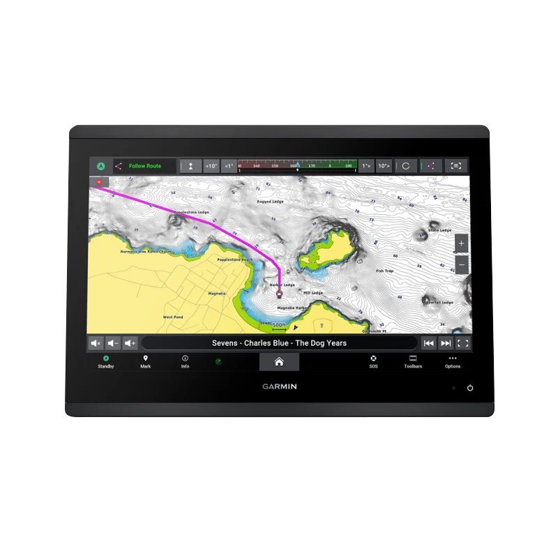 Garmin GPSMAP 1643xsv SideVü, ClearVü and Traditional CHIRP Sonar with Mapping (010-02919-03)
