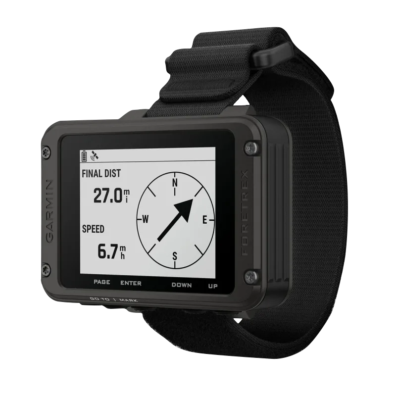 Navigateur GPS de poignet Garmin Foretrex 801 avec dragonne (010-02759-00)