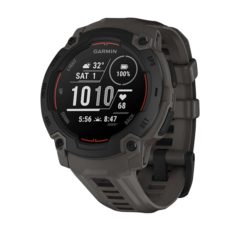 Garmin Instinct E, (45mm) Black with Charcoal Band (010-02933-00)