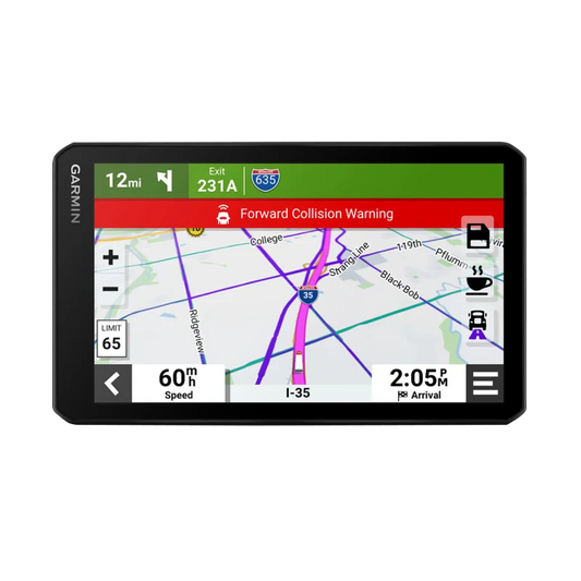 Garmin DezlCam OTR710 7" GPS Truck Navigator with Built-in Dash Cam (Garmin Certified Refurbished) by Garmin