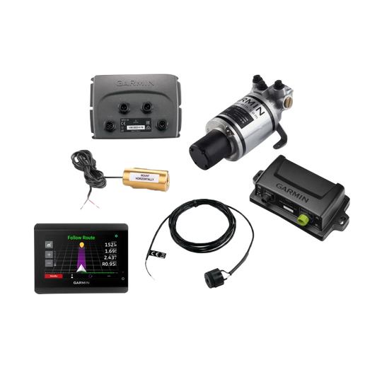 Garmin Compact Reactor 40 Hydraulic Autopilot with GHC 50 and Shadow Drive Technology Pack With GHC 50 and Shadow Drive (010-02794-08) by Garmin