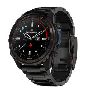 Garmin Descent Mk3i, 51 mm Carbon Gray DLC Titanium with DLC Titanium Band (010-02752-13)