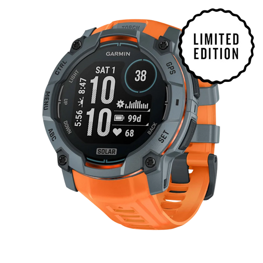 Garmin Instinct 3 Solar, (50mm) Twilight with Solstice Band (010-02935-01) by Garmin