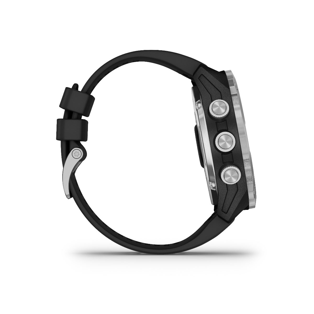 Garmin Descent Mk2, Stainless Steel with Black Band, Marine Smartwatch for Divers (010-02132-00)