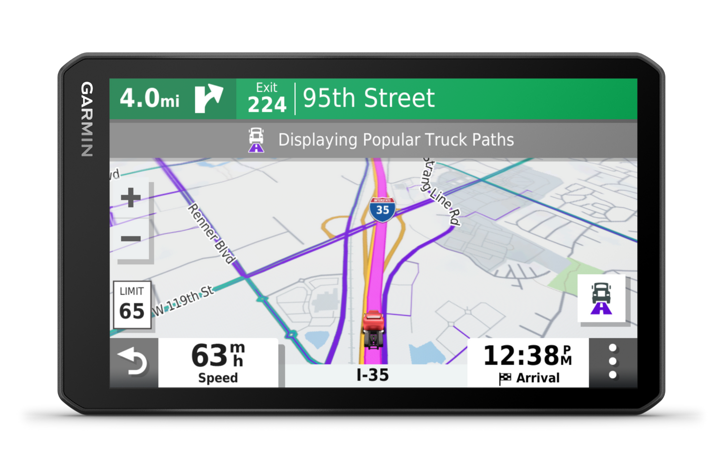 Garmin Dezl OTR700, Trucking GPS Navigator with 7-inch Screen (010-02313-00)