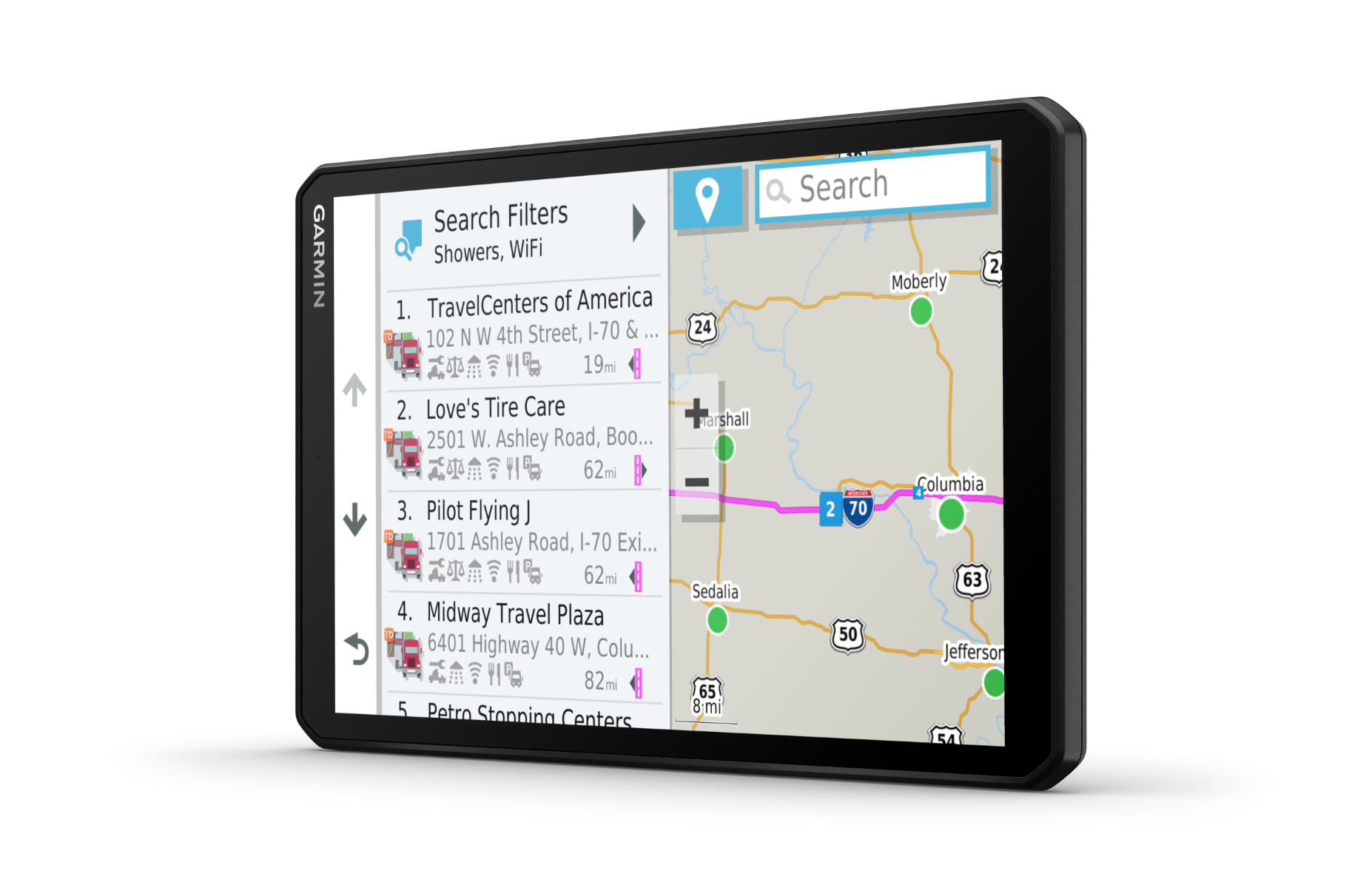 Garmin Dezl OTR800, Trucking GPS Navigator with 8-inch Screen (010-02314-00)