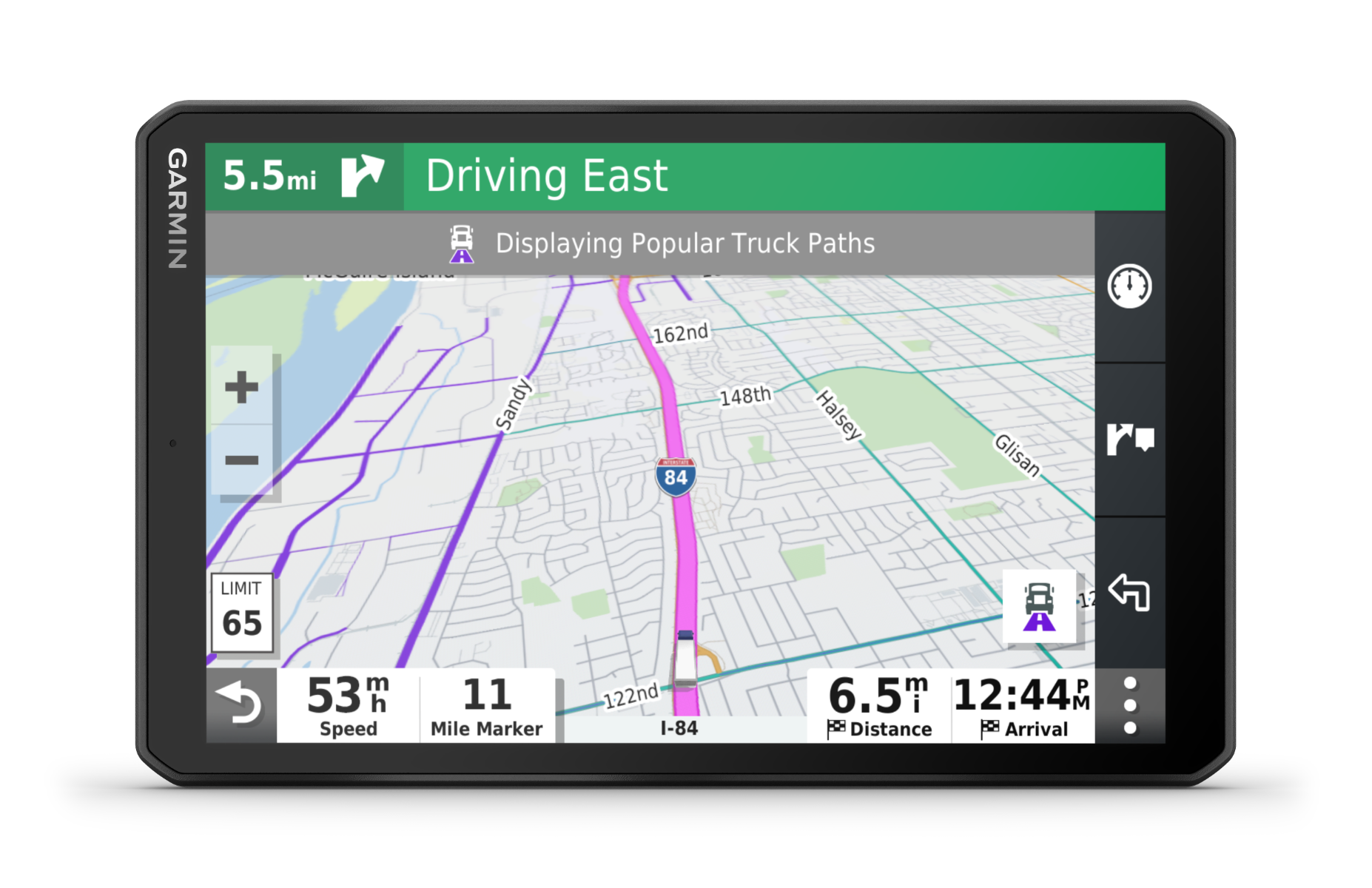 Garmin Dezl OTR800, Trucking GPS Navigator with 8-inch Screen (010-02314-00)