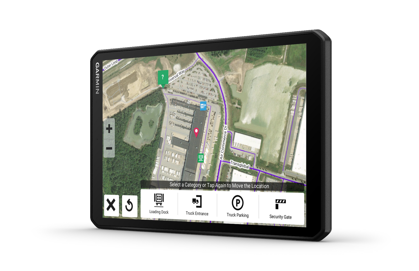 Garmin Dezl OTR810, Trucking GPS Navigator with 8-inch Screen (010-02740-00)