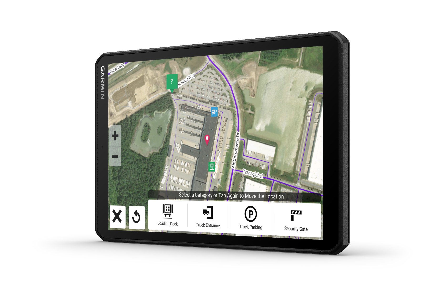 Garmin Dezl OTR810, Trucking GPS Navigator with 8-inch Screen (010-02740-00)