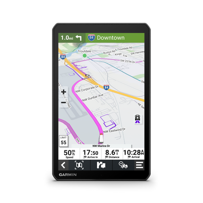 Garmin Dezl OTR810, Trucking GPS Navigator with 8-inch Screen (010-02740-00)