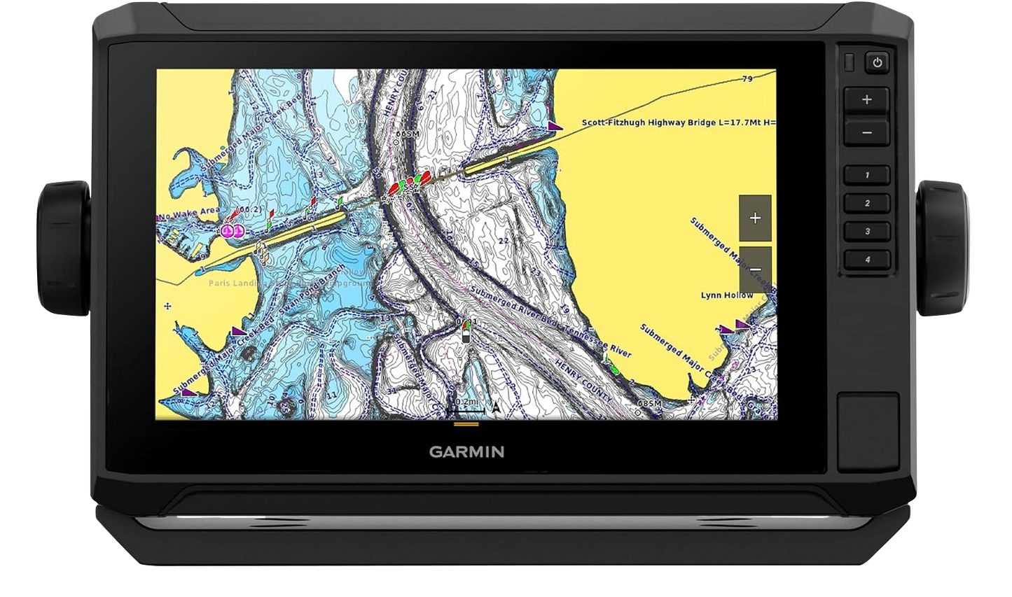Garmin ECHOMAP UHD2 92sv Without Transducer 9” Touchscreen Chartplotter Worldwide Basemap (010-02687-00)