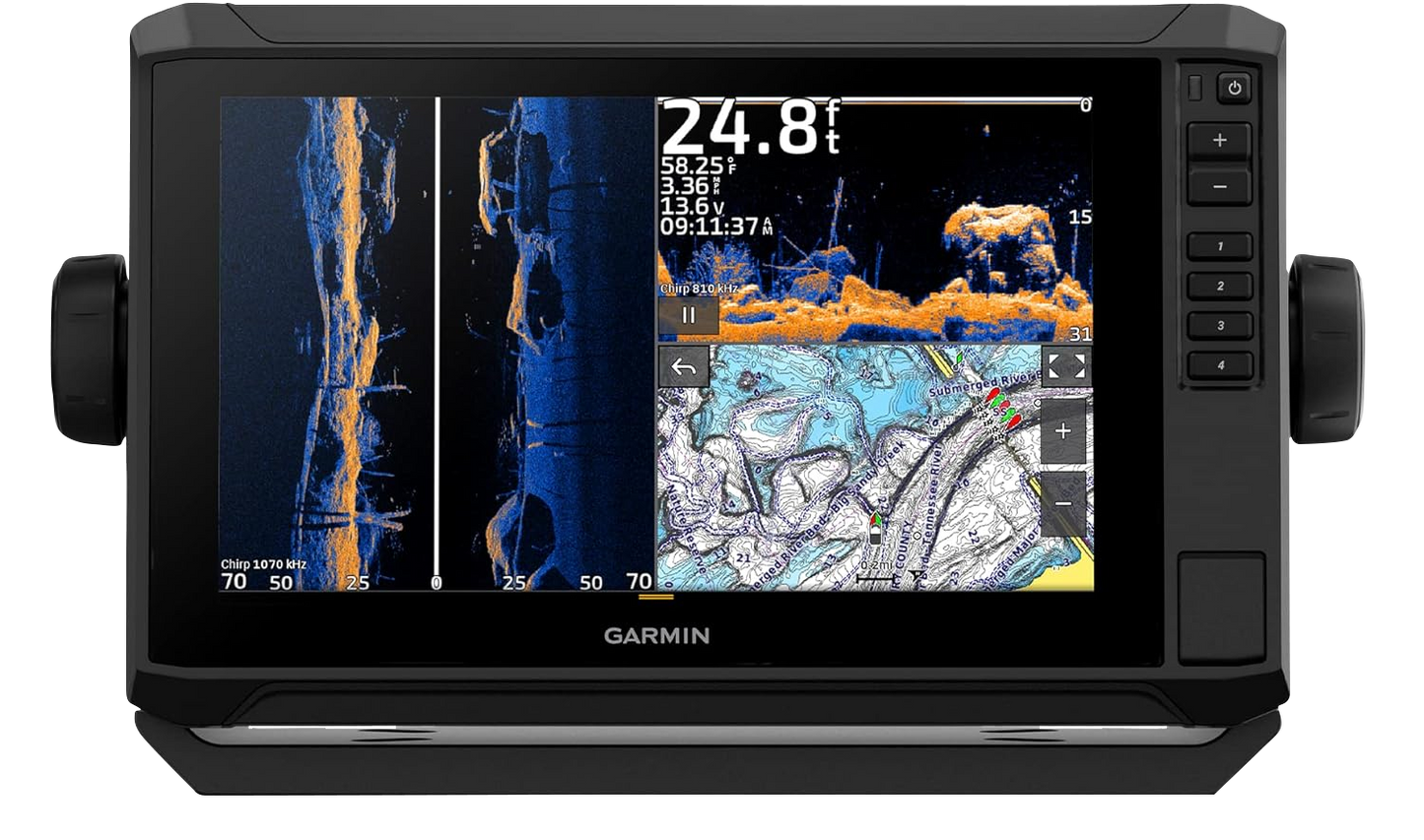 Garmin ECHOMAP UHD2 92sv Without Transducer 9” Touchscreen Chartplotter Worldwide Basemap (010-02687-00)