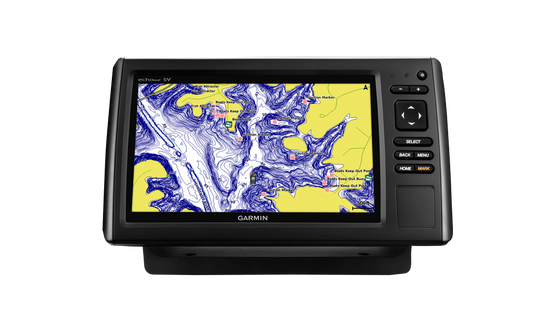 Garmin ECHOMAP CHIRP 93sv w/ Transducer (010-01804-01) by Garmin