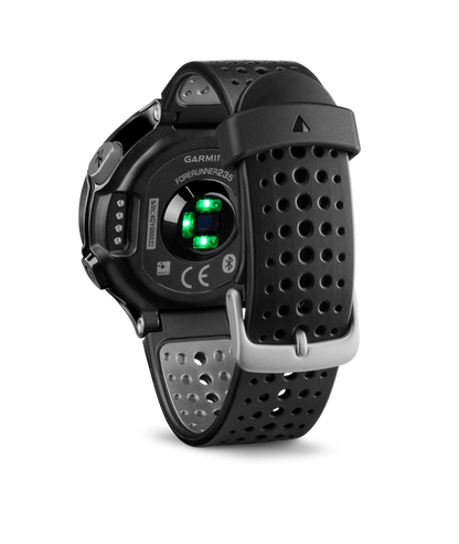 Garmin Forerunner 235, Black & Gray, Premium Fitness GPS Smartwatch for Runners (010-03717-54)