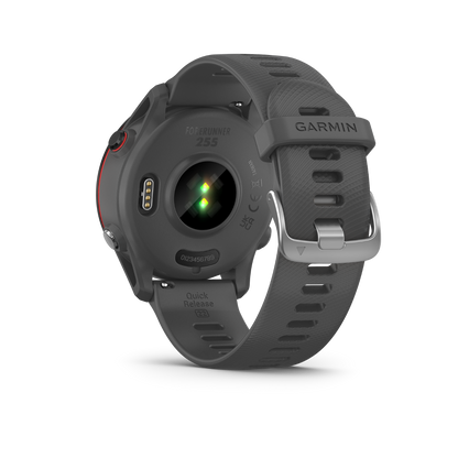 Garmin Forerunner 255, Slate Gray, Premium Fitness GPS Smartwatch for Runners (010-02641-00)