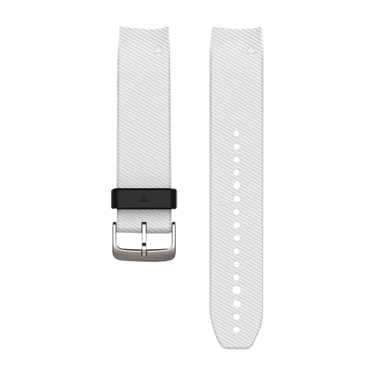 Garmin QuickFit 22 Watch Bands for Approach S60, White Silicone (010-12500-04) by Garmin