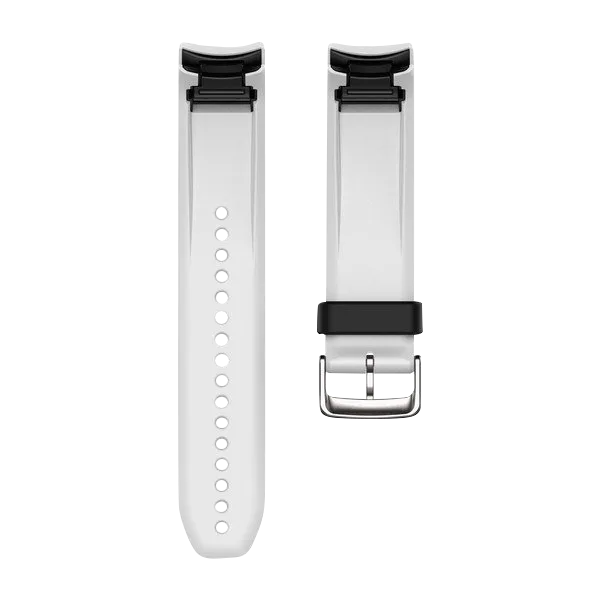 Garmin QuickFit 22 Watch Bands for Approach S60, White Silicone (010-12500-04)