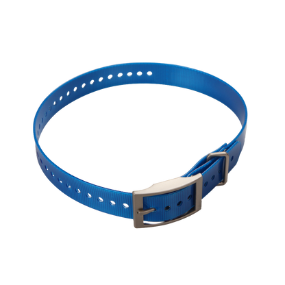 Garmin 1-inch Collar Strap, Blue with Square Buckle (010-11892-04)