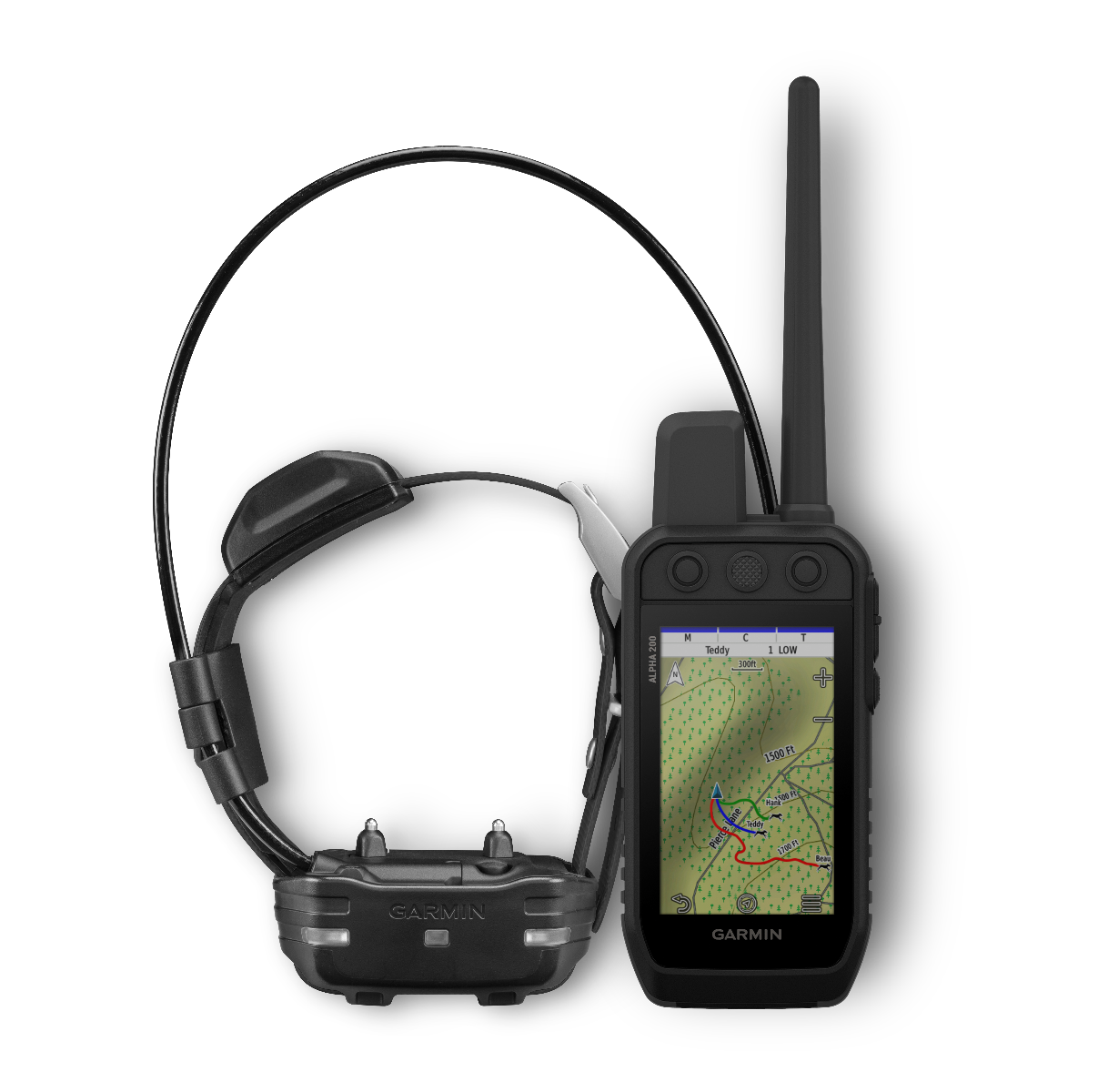 Garmin Alpha 200 Bundle, Alpha 200 Handheld and TT15 Mini Dog Tracking Collar (010-02616-10)
