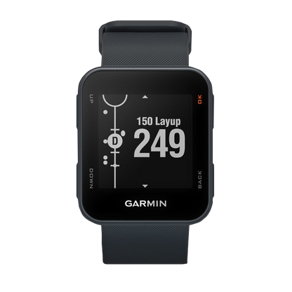 Garmin Approach S10, Granite Blue, Golf GPS Smartwatch & Rangefinder (010-02028-02)