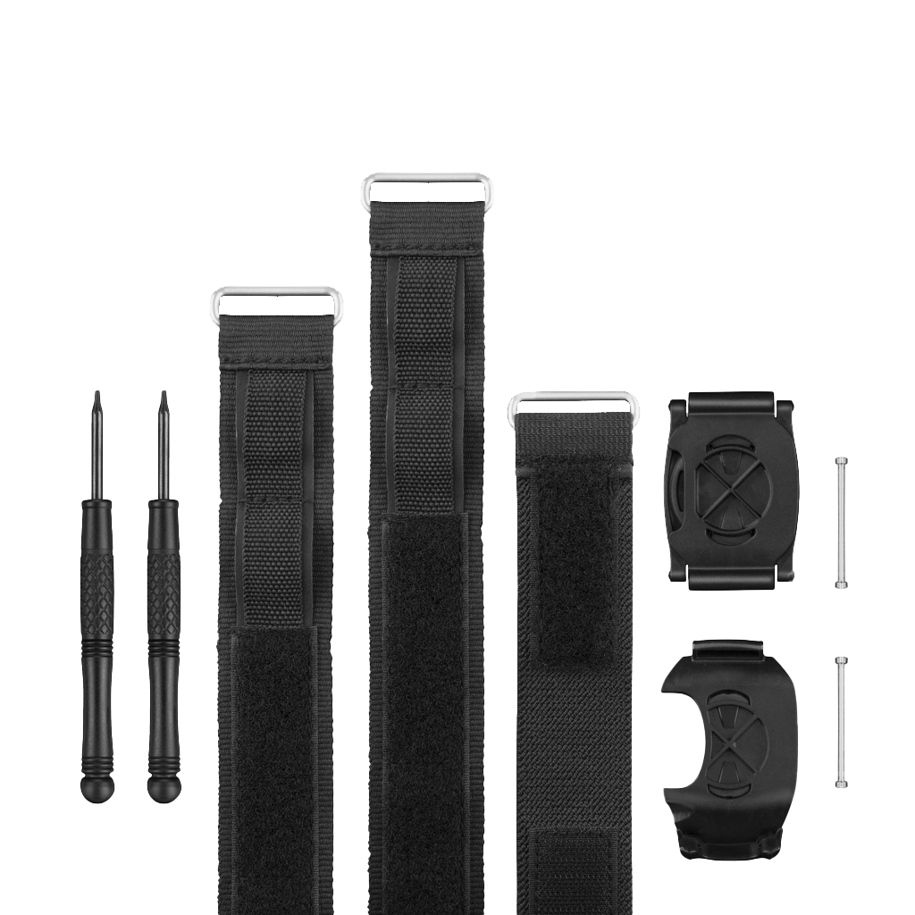 Garmin Fabric Wrist Strap Set for Forerunner 920XT, Regular and Long (010-11251-46)