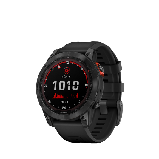 Garmin fenix 7S Solar - Slate Gray with Black Band (010-02539-12) by Garmin