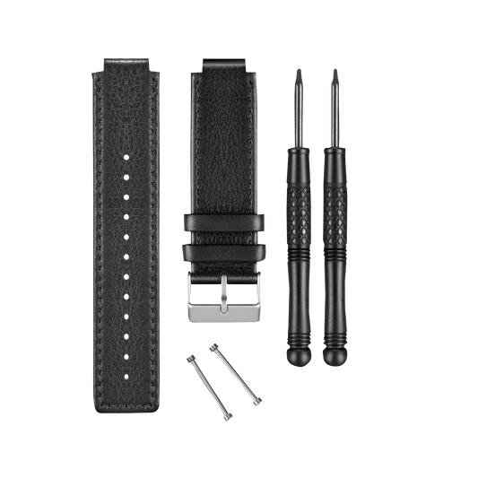 Garmin Vivoactive Black Leather Band (010-12157-07) by Garmin