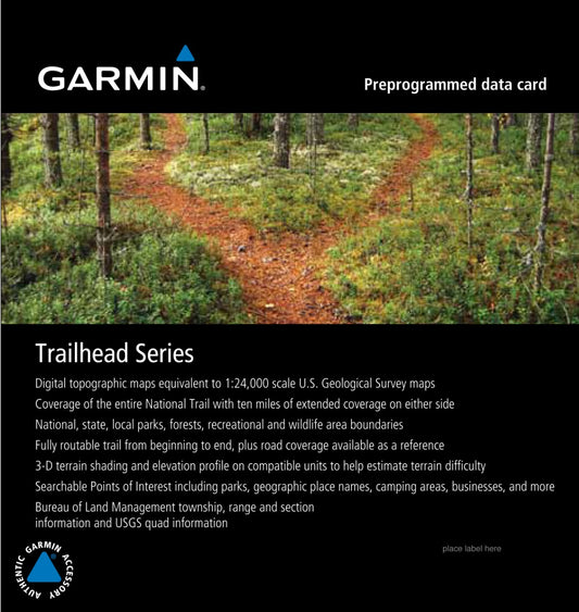 GarminTrailhead Series - Appalachian Trail , microSD Card (010-C1058-00) by Garmin