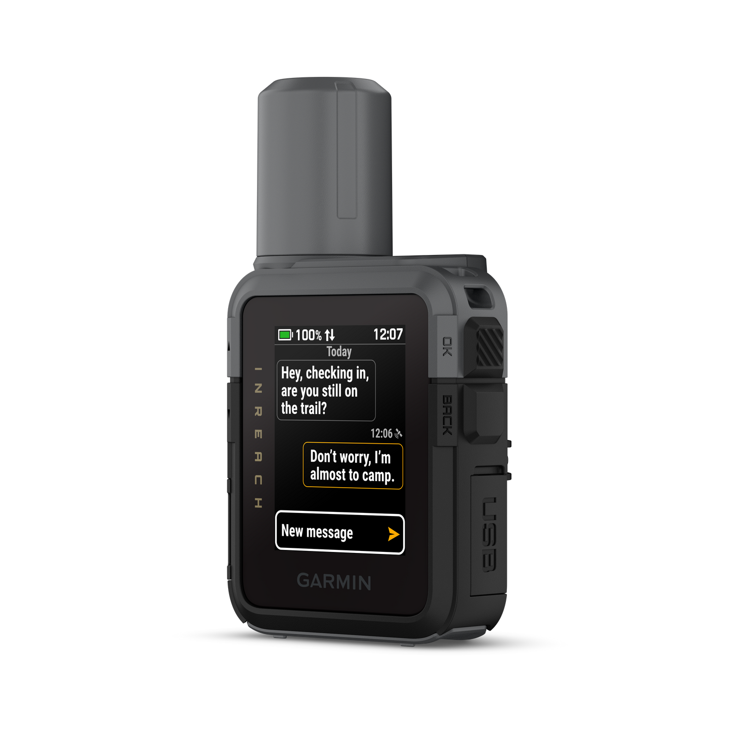 Garmin inReach Mini 3, Compact SOS Satellite Communicator with Touchscreen (010-03387-00) by Garmin