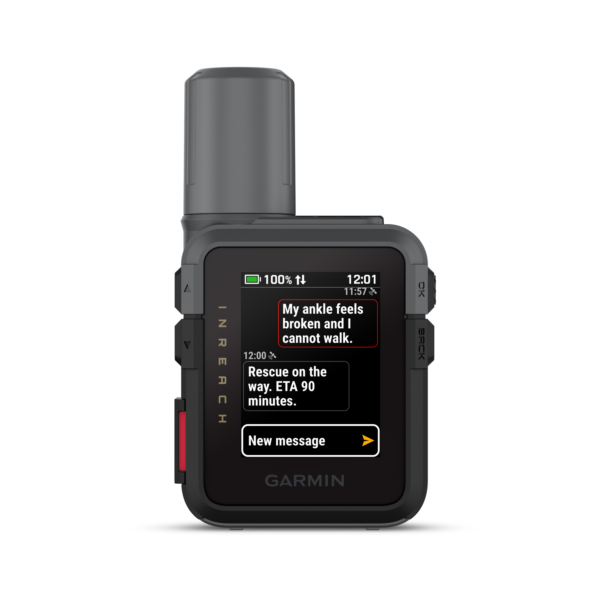 Garmin inReach Mini 3, Compact SOS Satellite Communicator with Touchscreen (010-03387-00) by Garmin