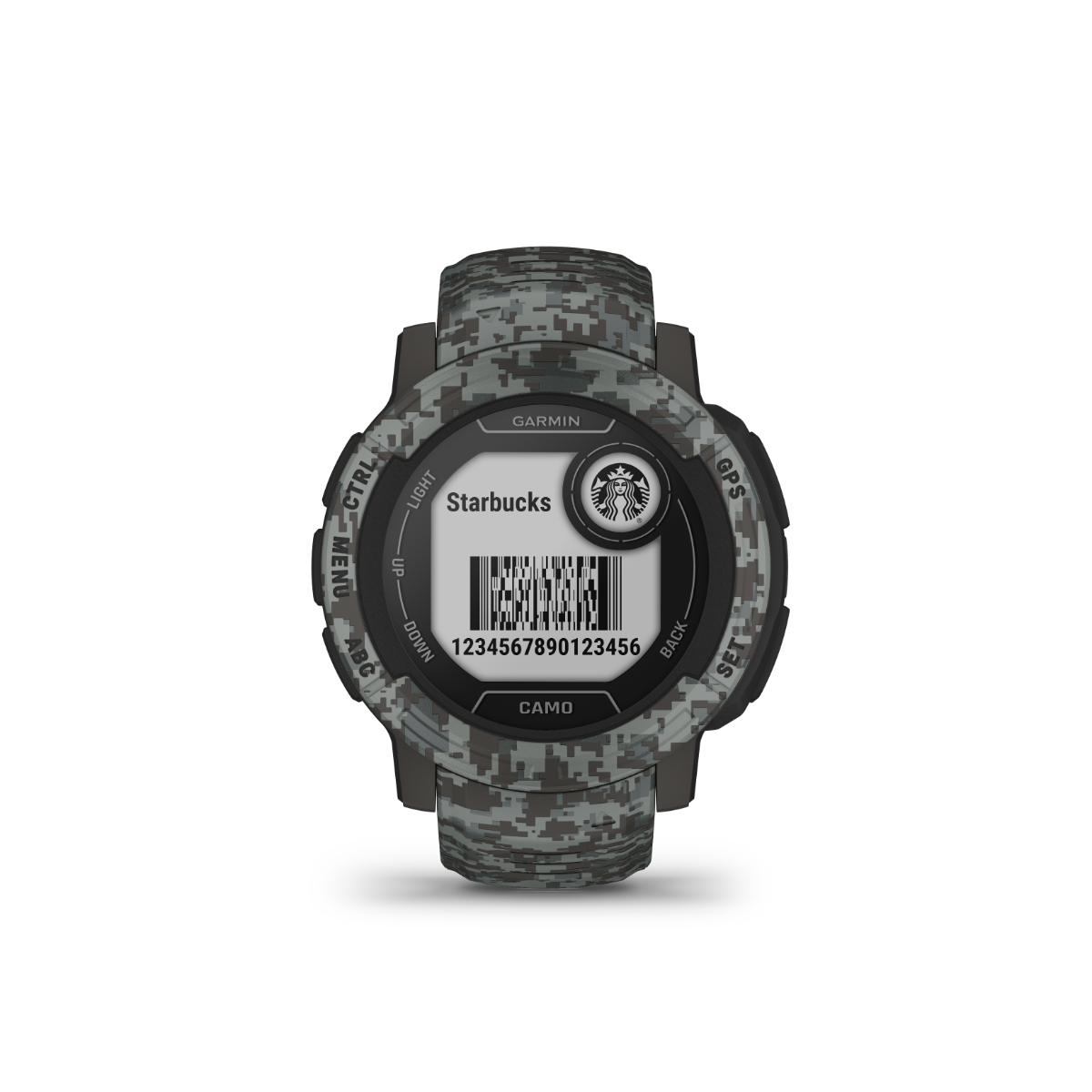Garmin Instinct 2 Camo Edition, Graphite Camo (010-02626-13)