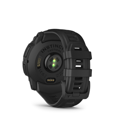 Garmin Instinct 3 AMOLED, Tactical Edition, (50mm) Black with Black Band (010-03020-50)