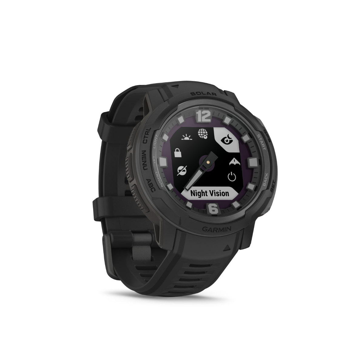 Garmin Instinct Crossover Solar, Tactical Edition Black (010-02730-10)