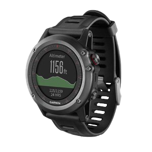 Garmin Fenix 3 Gray Watch w/ Black Band (010-01338-00) by Garmin