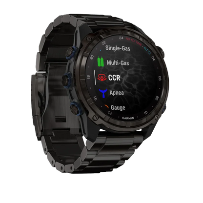 Garmin Descent Mk3i, 51 mm Carbon Gray DLC Titanium with DLC Titanium Band (010-02752-13)