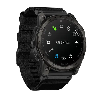 Montre GPS tactique haut de gamme Garmin Tactix 7, édition AMOLED avec écran couleur adaptatif (010-02931-00)