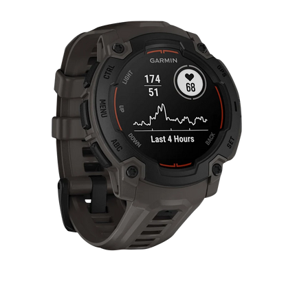 Garmin Instinct E, (45mm) Black with Charcoal Band (010-02933-00)