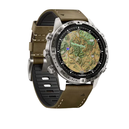 Garmin MARQ Adventurer (Gen 2), Damascus Steel Edition Modern Tool Watch (010-03393-30)